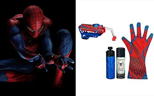8111162342647 - GREAT SPIDER-MAN 2-IN-1 SPRAY SILK WATER GLOVE PLAYSETS ACTION FIGURE AMAZING SPIDERMAN TOYS DELUXE RAPID FIRE 2 IN1 WEB FLUID WATER SHOOTER WITH HERO GLOVE KIDS ROLEPLAYING BRINQUEDOS