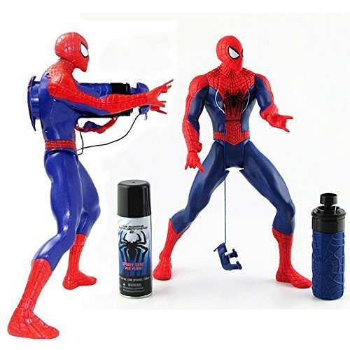 8111162343279 - ACTION FIGURE AMAZING SPIDERMAN BJD DOLL MODEL BRINQUEDOS SPIDEY SHOT 2 IN 1 WEB FLUID WATER SHOOTER JUGUETES KIDS SHOOTING TOYS