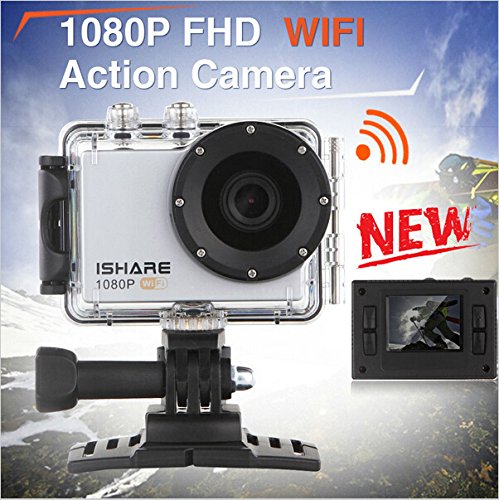 8111162675110 - ISHARE WIFI S600W 1080P SPORT ACTION CAMERA CAMCORDER WATERPROOF