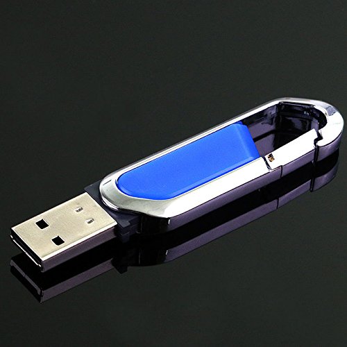 8111167705928 - BLUE 512GB FOLDABLE KEYCHAIN USB FLASH DRIVE MEMORY STICK STORAGE PEN WARRANTY