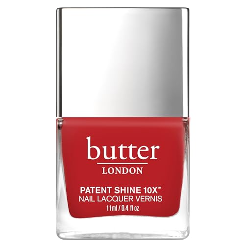 0811161034298 - BUTTER LONDON - PATENT SHINE - COME TO BED RED