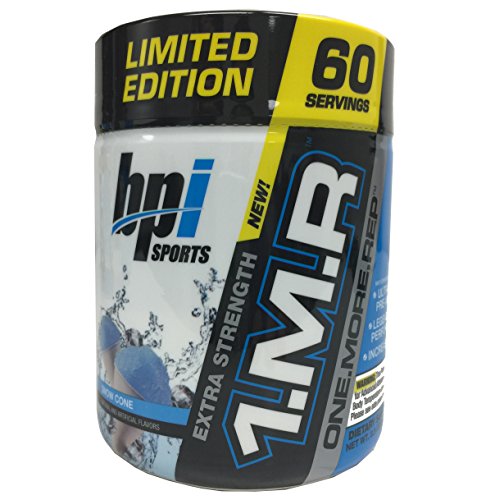 0811213026387 - BPI SPORTS 1.M.R.ULTRA-CONCENTRATED PRE-WORKOUT POWDER, SNOW CONE, 60 SERVINGS, 8.5 OZ