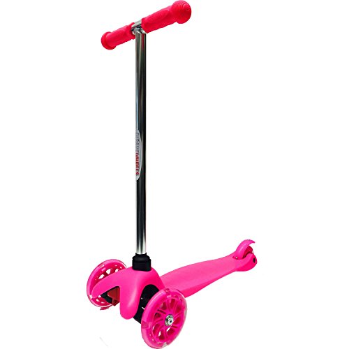 8113350384132 - CHROME WHEELS THREE WHEEL SCOOTER FOR KIDS 2-5 YEARS - PINK