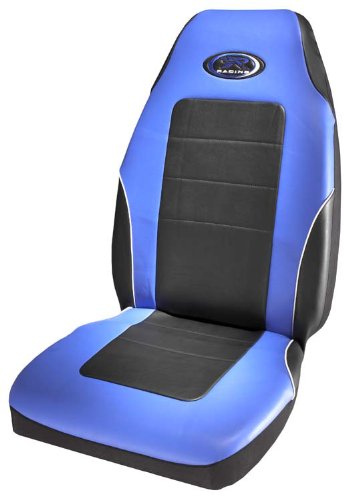 0081134265527 - R RACING STAGE III BLUE VINYL SEAT COVER