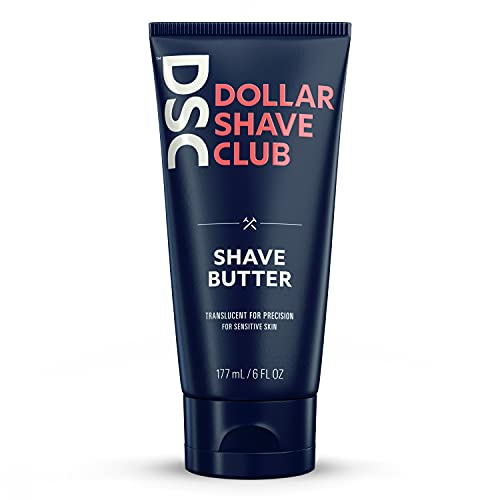 0811346020153 - DOLLAR SHAVE CLUB TRANSLUCENT SHAVE BUTTER FOR A PRECISE SHAVE SUITABLE FOR SENSITIVE SKIN 6 OZ