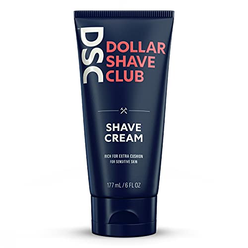0811346020160 - DOLLAR SHAVE CLUB SHAVE CREAM FOR EXTRA-CUSHIONED SHAVING SUITABLE FOR SENSITIVE SKIN 6 OZ