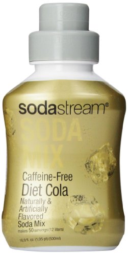 0811369000491 - SODASTREAM DIET CAFFEINE-FREE COLA SYRUP, 500ML