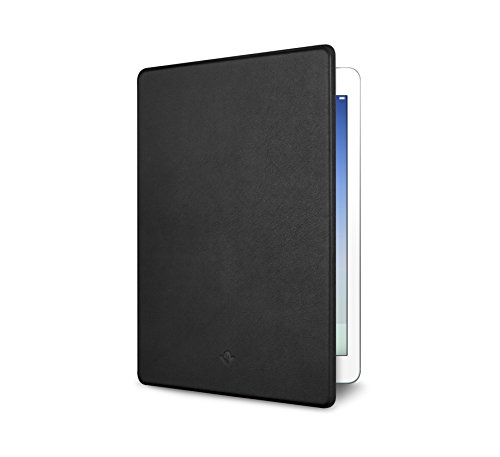 0811370020129 - TWELVE SOUTH SURFACEPAD FOR IPAD AIR, BLACK | ULTRA-SLIM LUXURY LEATHER COVER + DISPLAY STAND FOR IPAD AIR (1ST GEN.)