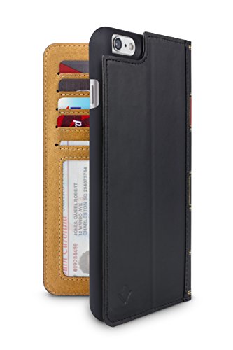 0811370020341 - TWELVE SOUTH BOOKBOOK FOR IPHONE 6 PLUS/6S PLUS, BLACK | 3-IN-1 LEATHER WALLET CASE