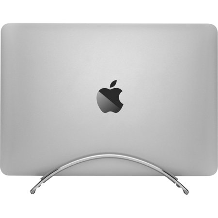 0811370020419 - TWELVE SOUTH BOOKARC FOR MACBOOKS, SILVER | SPACE-SAVING VERTICAL DESKTOP STAND FOR APPLE NOTEBOOKS