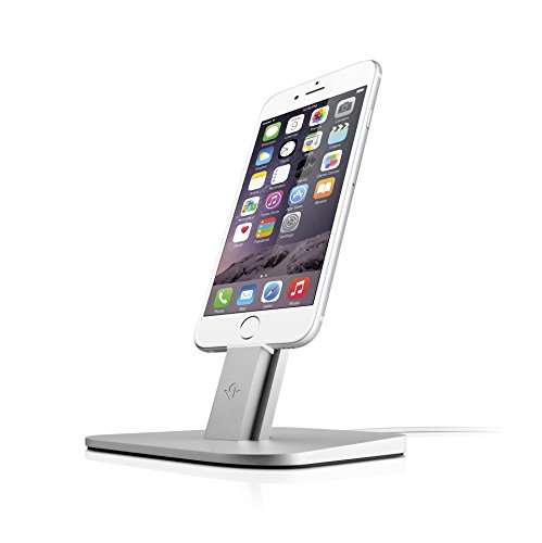 0811370020495 - TWELVE SOUTH HIRISE FOR IPHONE/IPAD MINI, SILVER | ADJUSTABLE CHARGING STAND, REQUIRES APPLE LIGHTNING CABLE