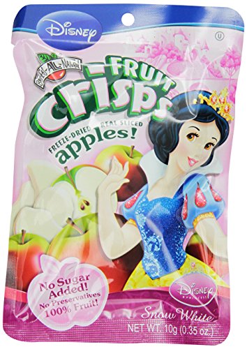 0811387011288 - BROTHERS-ALL-NATURAL PRINCESS APPLE CRISPS, (SNOW WHITE) 0.35 OUNCE POUCHES (PACK OF 12)