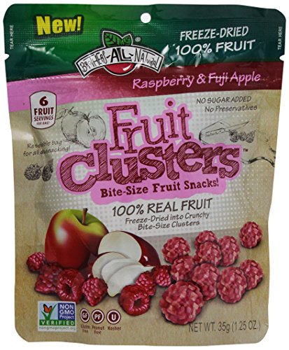 0811387017051 - BROTHERS-ALL-NATURAL RASPBERRY & FUJI APPLE FRUIT CLUSTERS, 1.25 OUNCE