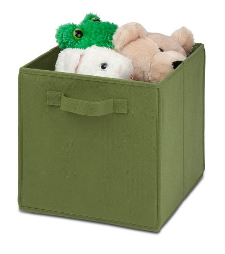 0811434017614 - HONEY-CAN-DO SFT-01761 KIDS STORAGE BINS, SOFT AND FOLDABLE ORGANIZERS, GREEN
