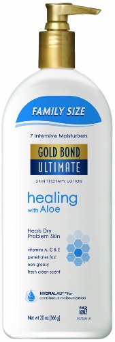 0811440362258 - GOLD BOND ULTIMATE HEALING SKIN THERAPY LOTION FAMILY SIZE, ALOE, 20 OUNCE