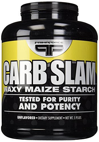 0811445020085 - PRIMAFORCE, CARB SLAM WAXY MAIZE STARCH, UNFLAVORED, 5.95 POUND