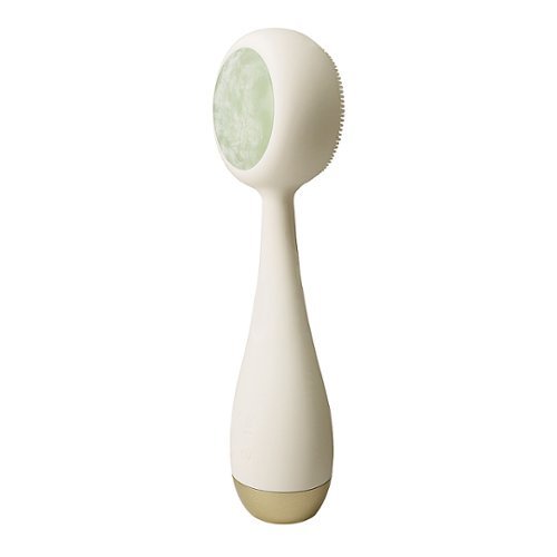 0811485031423 - PMD CLEAN PRO JADE - SMART FACIAL CLEANSING DEVICE WITH SILICONE BRUSH & JADE GEMSTONE ACTIVEWARMTH ANTI-AGING MASSAGER-WATERPROOF-SONICGLOW VIBRATION-LIFT, FIRM, AND TONE SKIN ON FACE AND BODY-CREAM