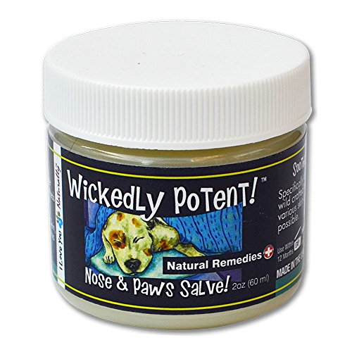 0811586021033 - WICKEDLY POTENT! ALL NATURAL PURE UNDILUTED DOG NOSE & PAWS SALVE