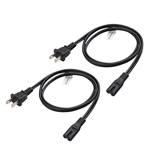 0081159817343 - CABLE MATTERS 2-PACK 2-SLOT POWER CORD 3 FEET (NEMA 1-15P TO IEC C7)