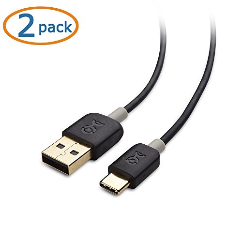 0081159817411 - CABLE MATTERS 2-PACK USB TYPE C (USB-C) TO TYPE A (USB-A) CABLE IN BLACK 3.3 FEET
