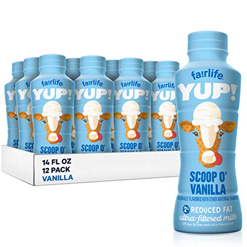 0811620020442 - FAIRLIFE YUP! LOW FAT, ULTRA-FILTERED MILK, SMOOTH VANILLA FLAVOR, ALL NATURAL FLAVORS (PACKAGING MAY VARY), 14 FL OZ, 12 COUNT