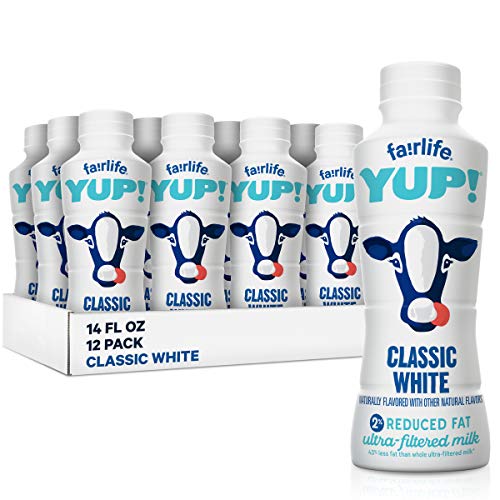 0811620020886 - FAIRLIFE YUP! LOW FAT ULTRA-FILTERED MILK, CLASSIC WHITE (PACKAGING MAY VARY), 14 FL OZ, 12 COUNT