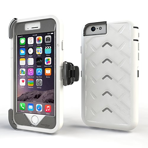 0811625023905 - APPLE IPHONE 6 DROP TECH WHITE GUMDROP CASES SILICONE RUGGED SHOCK ABSORBING PROTECTIVE DUAL LAYER COVER CASE