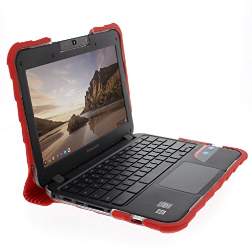 0811625029457 - GUMDROP CASES DROPTECH FOR LENOVO N21/N22 CHROMEBOOK RUGGED CASE COVER, RED