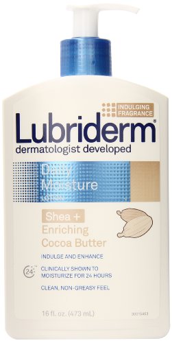 0811813235493 - LUBRIDERM DAILY MOISTURE LOTION WITH SHEA AND COCOA BUTTER, 16 OUNCE