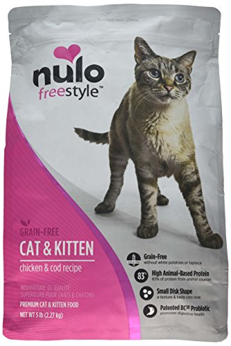 0811939020157 - NULO DRY GRAIN-FREE CAT/KITTEN CHICKEN FOOD, 5 LB