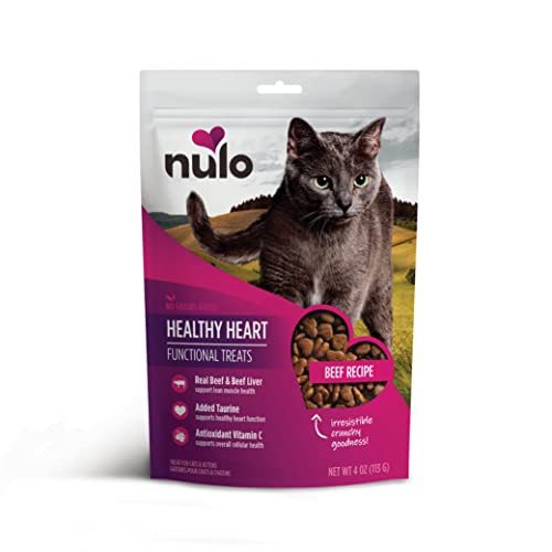 0811939027880 - NULO HEALTHY HEART FUNCTIONAL TREATS GRAIN-FREE WITH ADDED TAURINE BEEF RECIPE FOR CATS & KITTENS