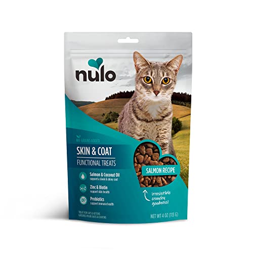 0811939027897 - NULO SKIN & COAT FUNCTIONAL TREATS GRAIN-FREE SALMON RECIPE WITH ZINC & PROBIOTICS FOR CATS & KITTENS