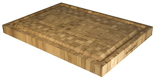 0811988028067 - TOTALLY BAMBOO PRO BOARD LONG, 100% BAMBOO CUTTING, CARVING & SERVING BOARD, 22 BY 16