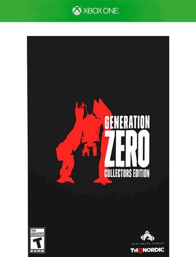 0811994022059 - GENERATION ZERO COLLECTORS EDITION - XBOX ONE