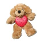 0812021014252 - HEART BREAKERS GOLDEN LARGE DOG TOY