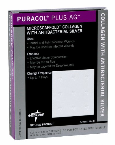 0812082807701 - PURACOL PLUS AG ANTIMICROBIAL SILVER WOUND DRESSING 2 X 2, 1 DRESSING