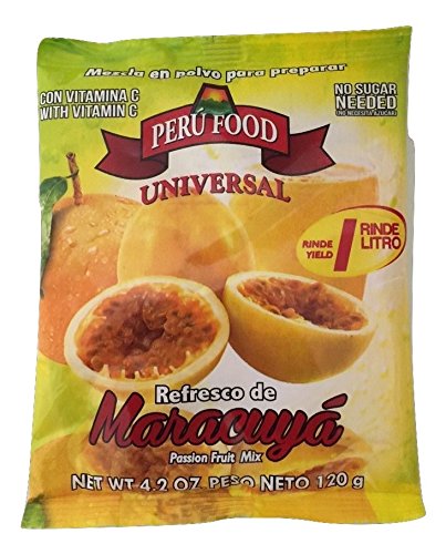 0812125002261 - PERU FOOD PASSION FRUIT BEVERAGE MIX - REFRESCO DE MARACUYA 4.2 OZ.