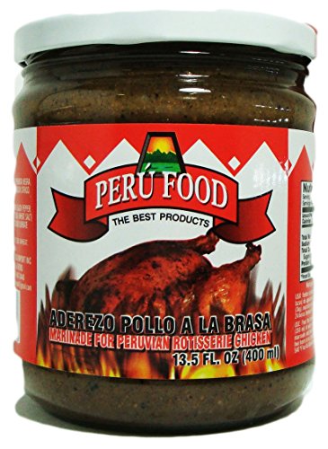 0812125006382 - PERU FOOD ADEREZO POLLO A LA BRASA MARINADE FOR PERUVIAN ROASTED CHICKEN 13.5 OZ.
