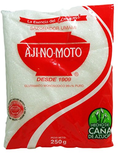 0812125009956 - PERU FOOD AJI NO MOTO MONOSODIUM GLUTAMATE SEASONING 250 GR.