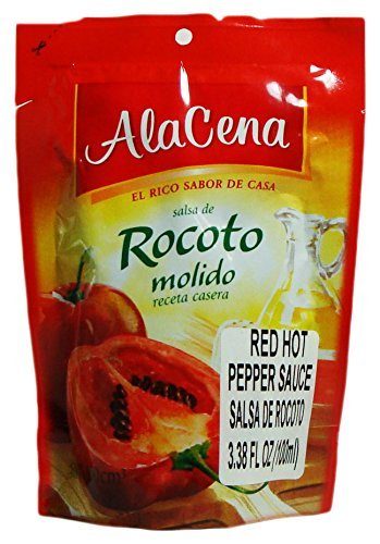 0812125013601 - ALACENA SALSA DE ROCOTO MOLIDO RED HOT PEPPER SAUCE 100 ML.