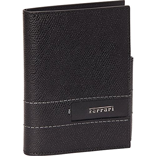 0812159020781 - FERRARI LUXURY COLLECTION GT LEATHER CHECK-IN WALLET (BLACKS)