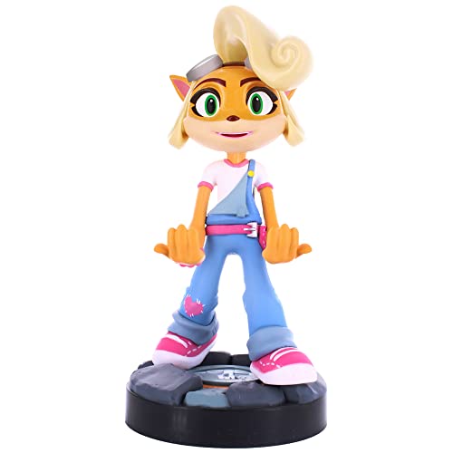0812169032477 - CABLE GUYS CHARGING PHONE & CONTROLLER HOLDER: CRASH BANDICOOT - COCO, 8 TALL PVC STATUE, MOBILE PHONE / VIDEO GAME CONTROLLER HOLDER, INCLUDES 4 CHARGING CABLE