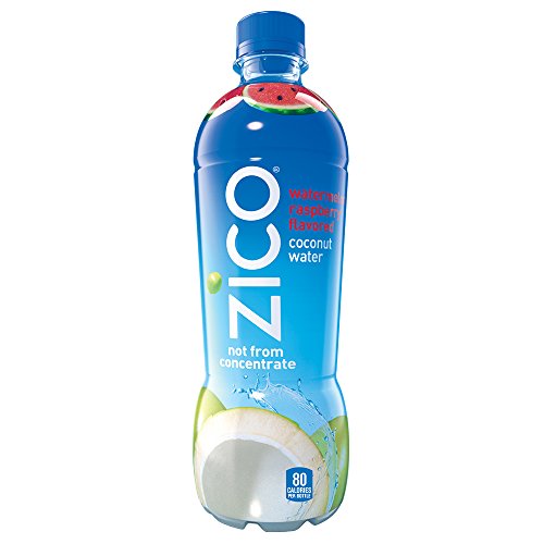 0812186020471 - ZICO COCONUT WATER, WATERMELON RASPBERRY, 16.9 OUNCE (PACK OF 12)