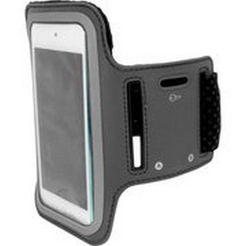 0812350036963 - SPORT ARMBAND FOR IPOD TOUCH AND IPHONE, BLACK-LIFEWORKS TECHNOLOGY-LW-C141B