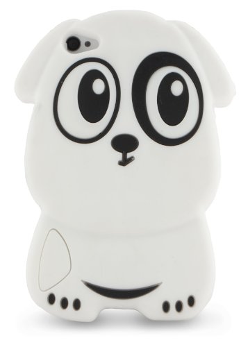 0812350046856 - ICONNECT KID COVERS: SILICONE ANIMAL CASE FOR IPHONE 5 - DOG