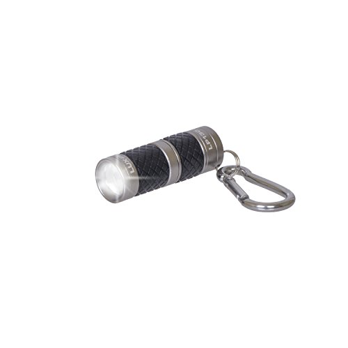 0812436011334 - LUX-PRO LP130-SL KEY CHAIN WITH 60 LM FOCUSING LIGHT AND 25 H RUNTIME, SILVER