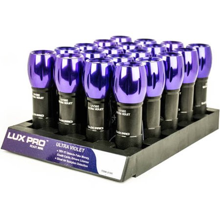 0812436013802 - LUX-PRO LP9UV 9 LED ULTRAVIOLET FLASHLIGHT BLACKLIGHT