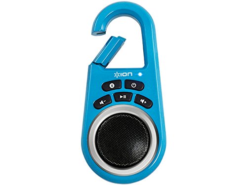 8127150151528 - ION CLIPSTER ULTRA-PORTABLE BLUETOOTH SPEAKER WITH BUILT-IN CLIP (BLUE)