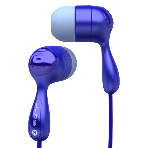 0812887011709 - JLAB JBUDS J-BLU-FOIL HI-FI NOISE-REDUCING EAR BUDS, GUARANTEED FOR LIFE - BLUE
