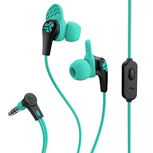 0812887014953 - JLAB JBUDSPRO-TEAL-FOIL JBUDS2 PREMIUM IN-EAR EARBUDS WITH MIC, GUARANTEED FIT, GAURANTEED FOR LIFE - TEAL